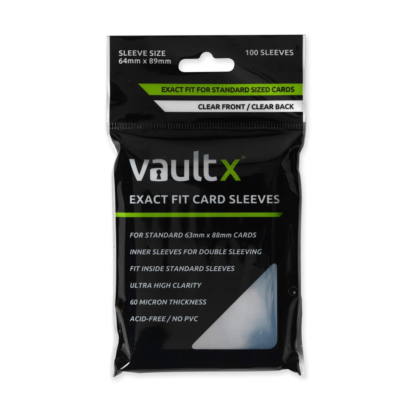 Vault X: Exact Fit Card Sleeves