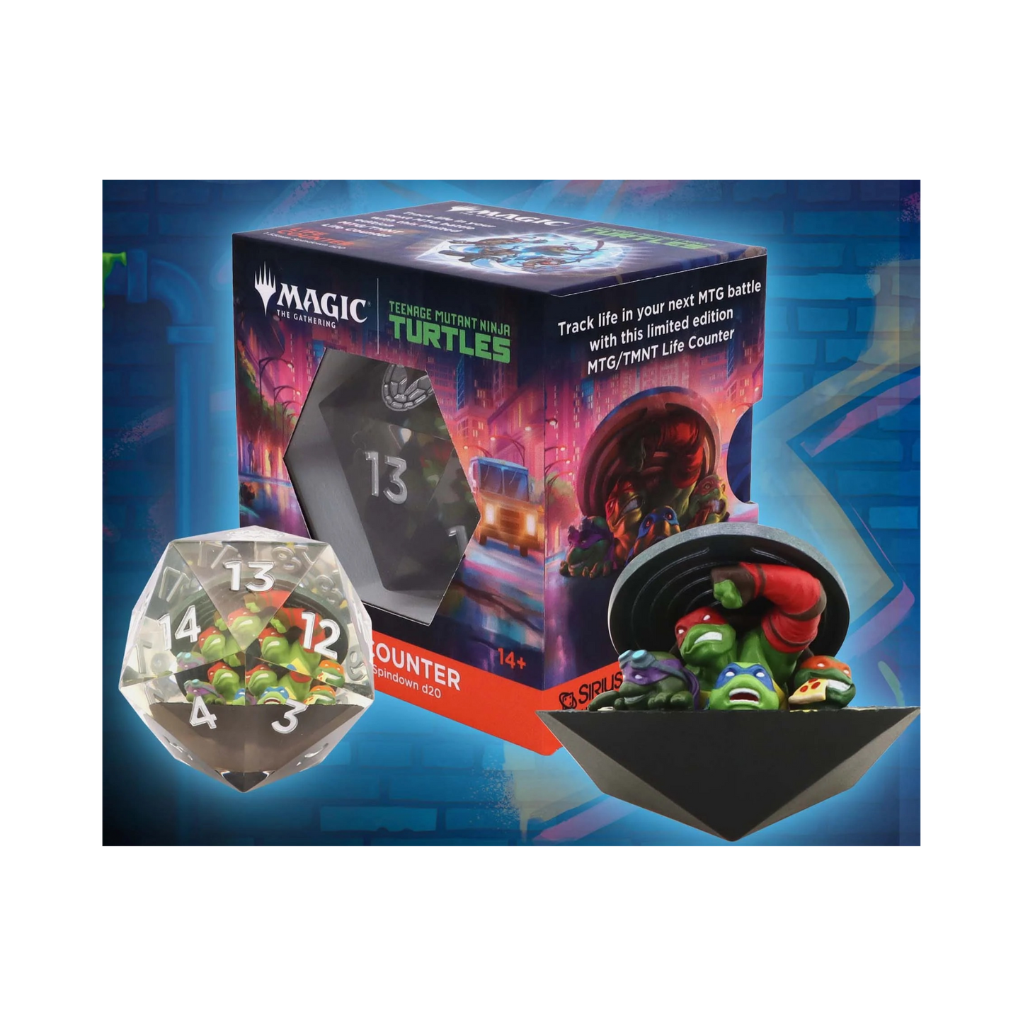 Teenage Mutant Ninja Turtles Large Spindown D20