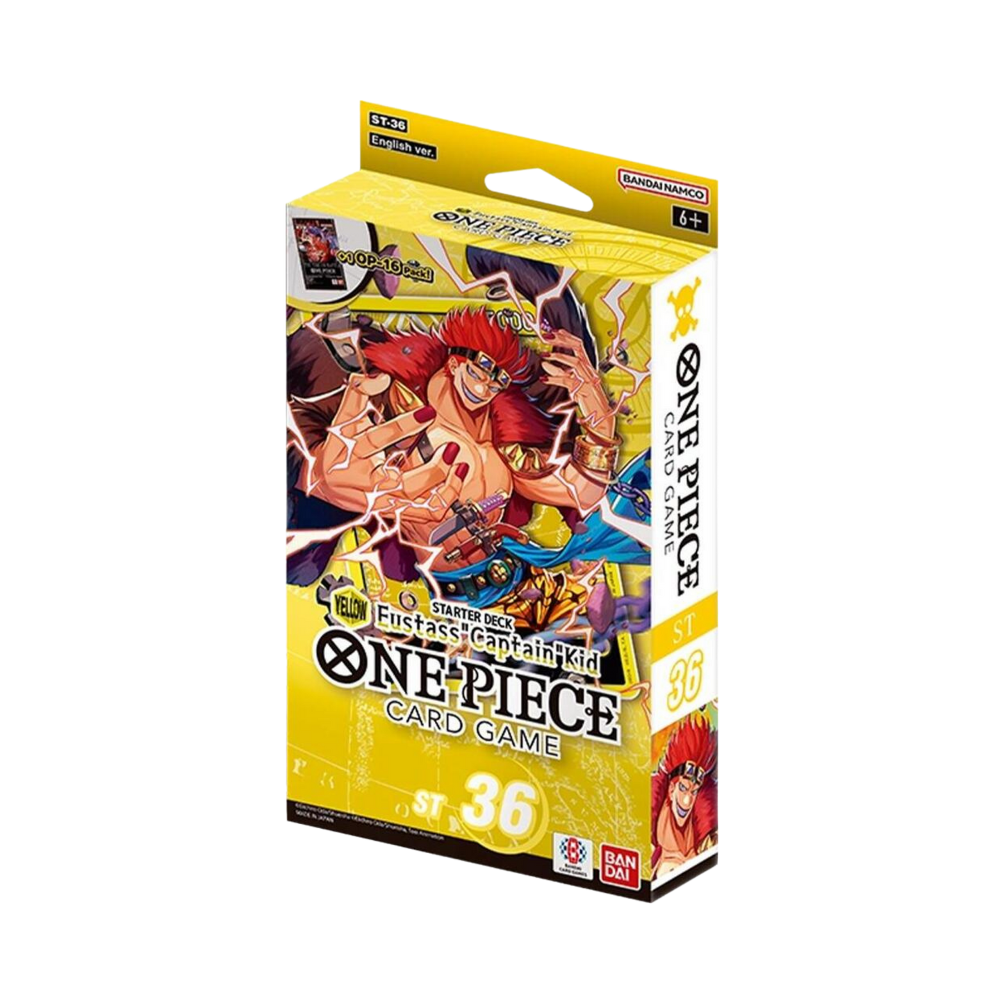 One Piece: Starter Deck 36 - YELLOW Eustass ”Captain” Kid