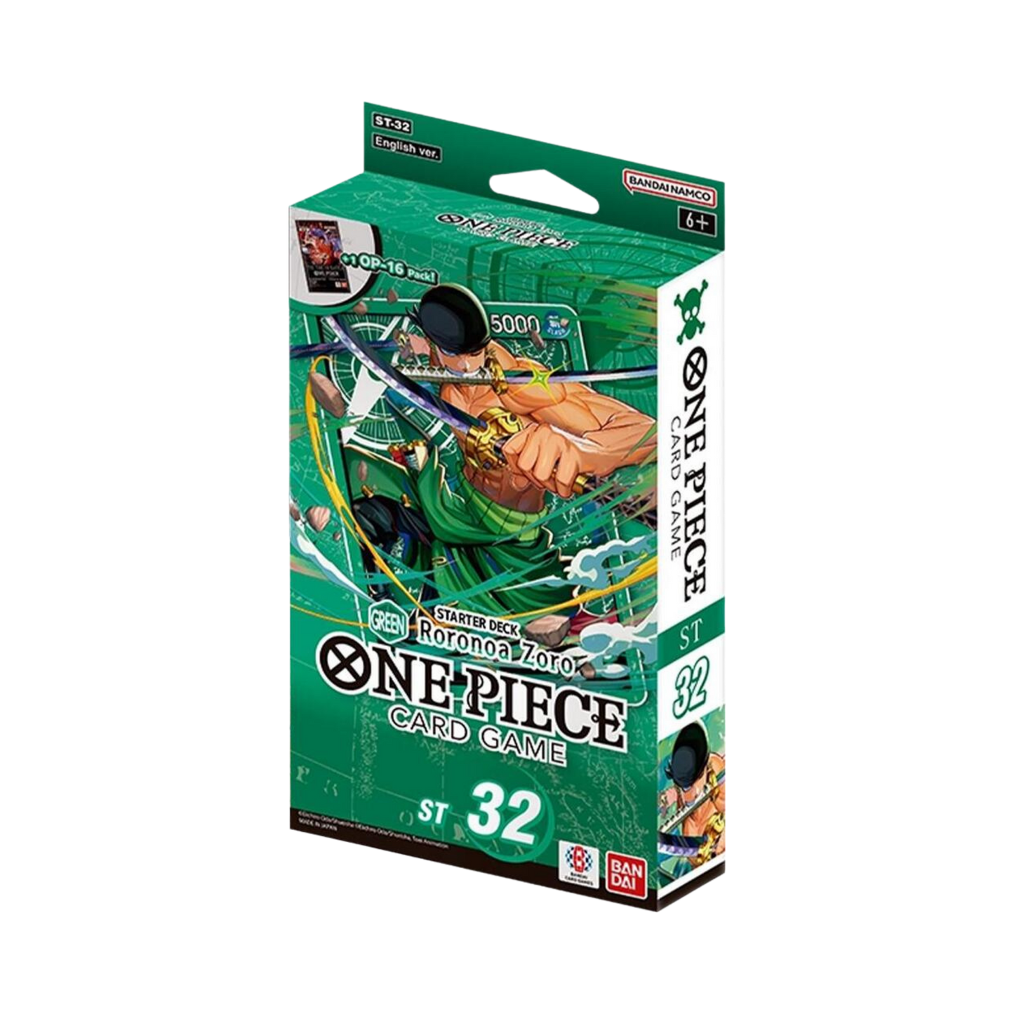 One Piece: Starter Deck 32 - GREEN Roronoa Zoro
