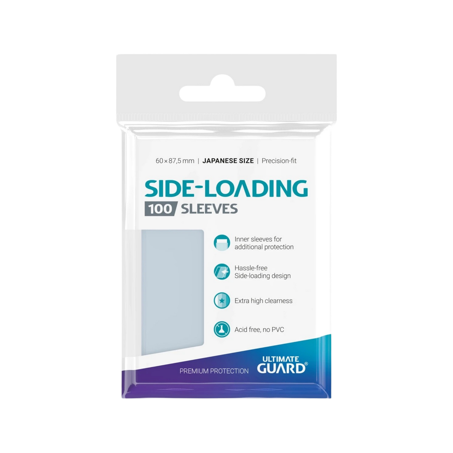 Ultimate Guard: Side Loading Sleeves JPN Size (100)