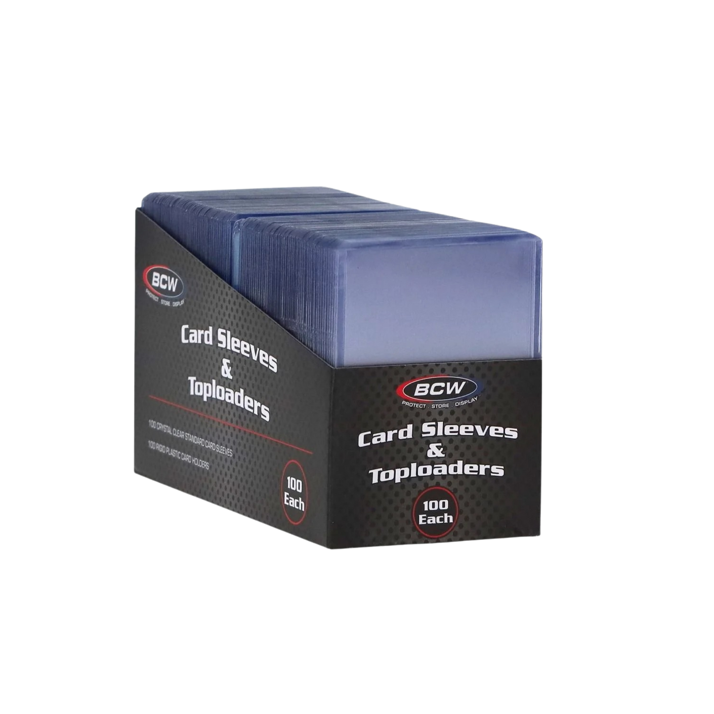 BCW: Card Sleeves and Toploaders Bundle 100 Count