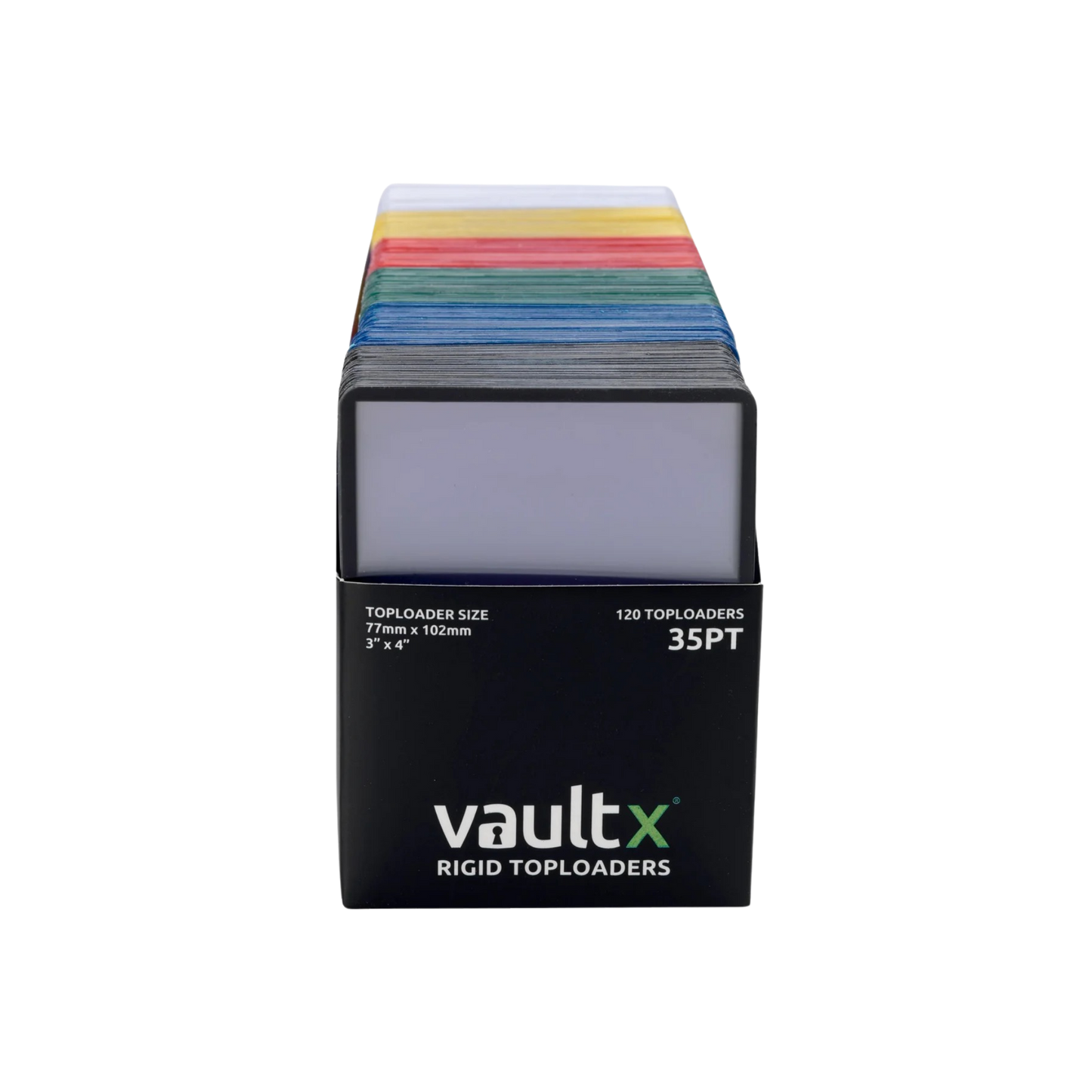 Vault X: Seamless Rigid Toploaders 35pt Colors