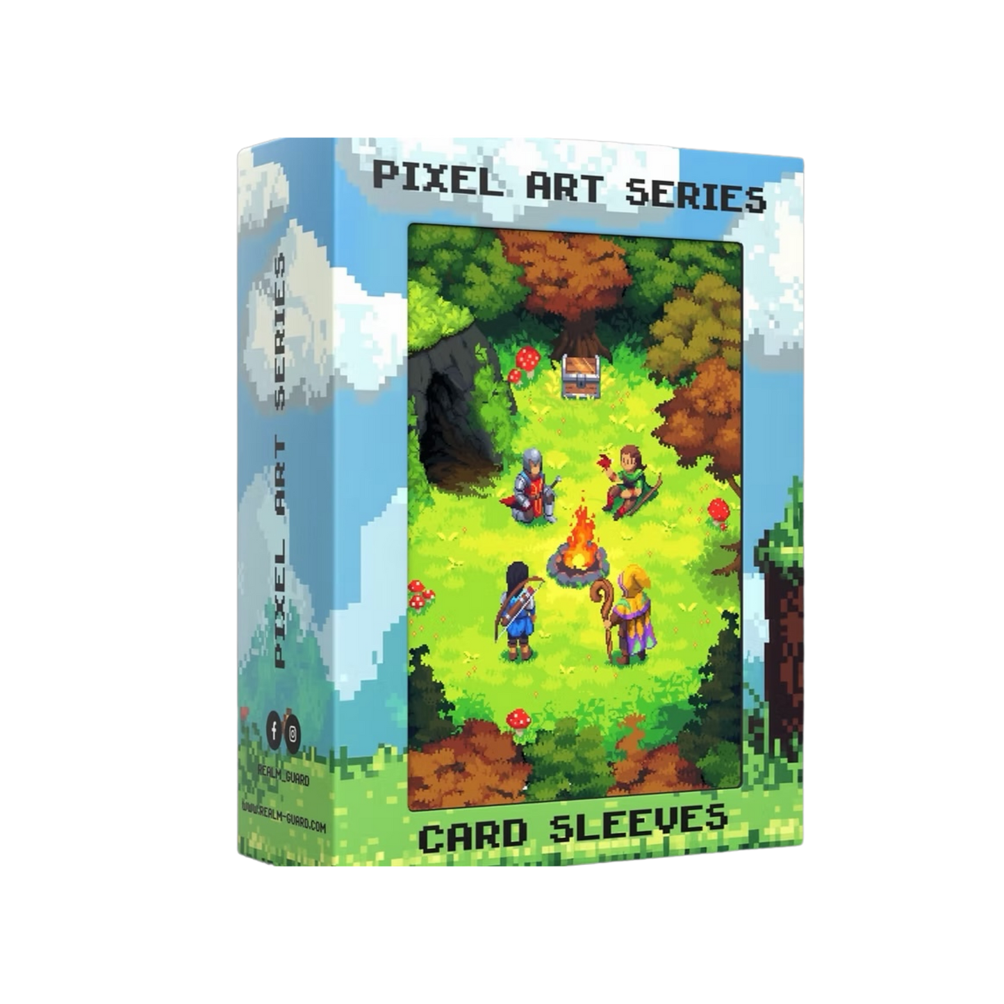 Realm Guard: Pixel Art Card Sleeves