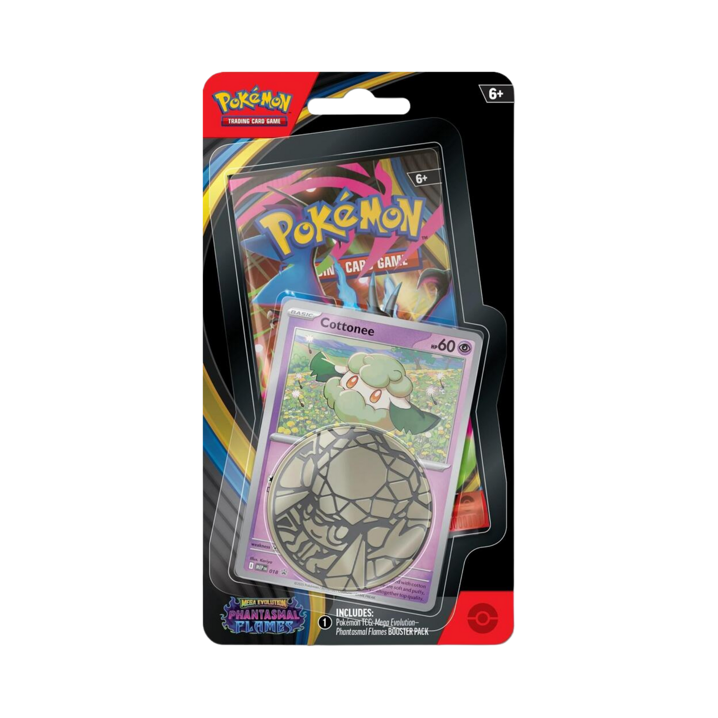 Pokemon: Phantasmal Flames Pack Blister [Cottonee]