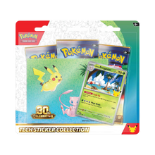 Pokemon:  30th Celebration Tech Sticker Collection