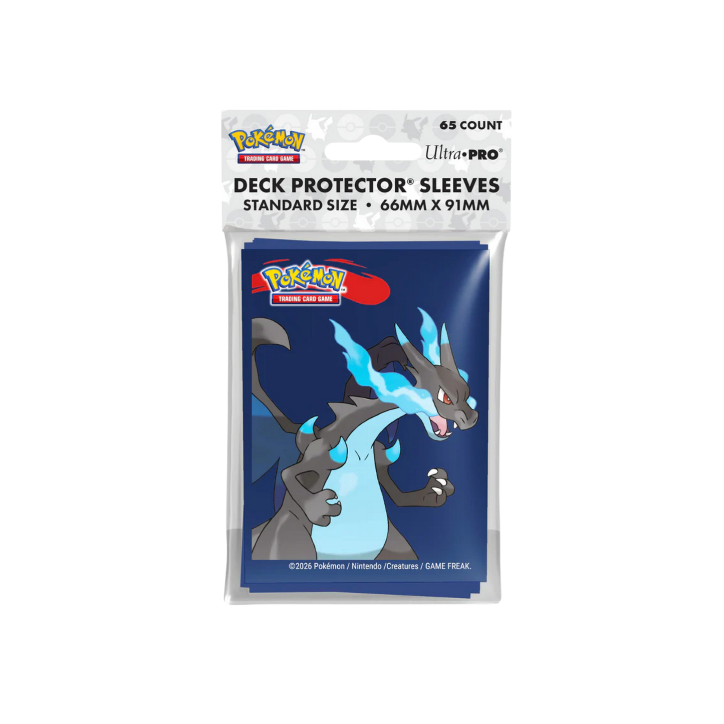 Ultra Pro: Mega Charizard Sleeves 65 CT