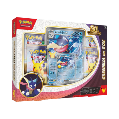 Pokemon: 30th Celebration Greninja ex Box
