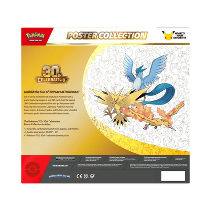 Pokemon: 30th Celebration Poster Collection
