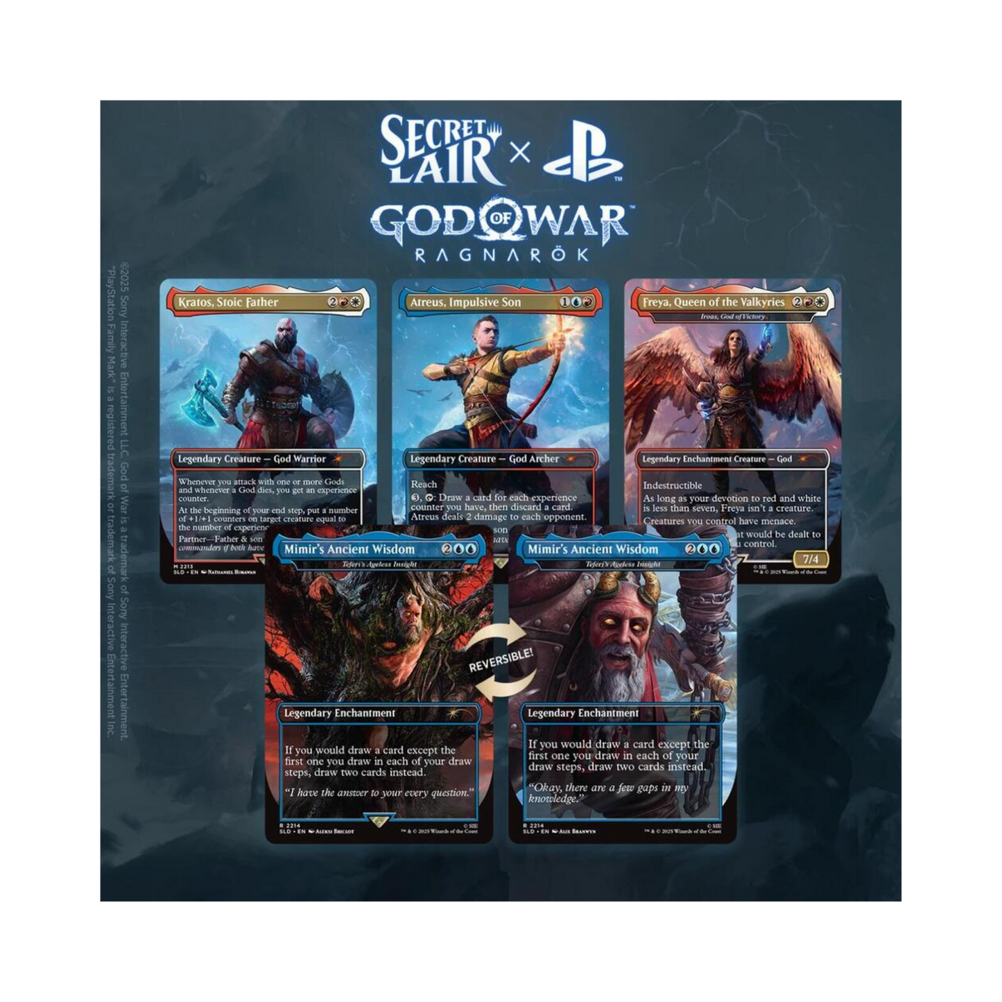MTG: Secret Lair x God of War: Norse [Non-Foil Edition]