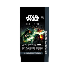 Star Wars Unlimited: Ashes of the Empire Carbonite Booster