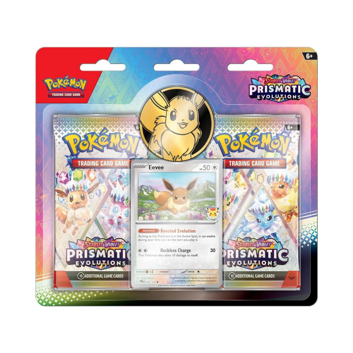 Pokemon: Prismatic Evolutions 2-Pack Blister [Eevee]