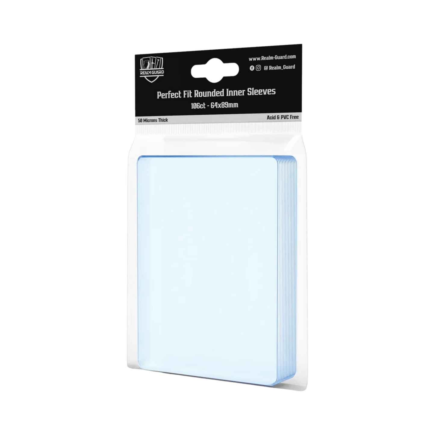 Realm Guard: Rounded Perfect Fit Inner Sleeves