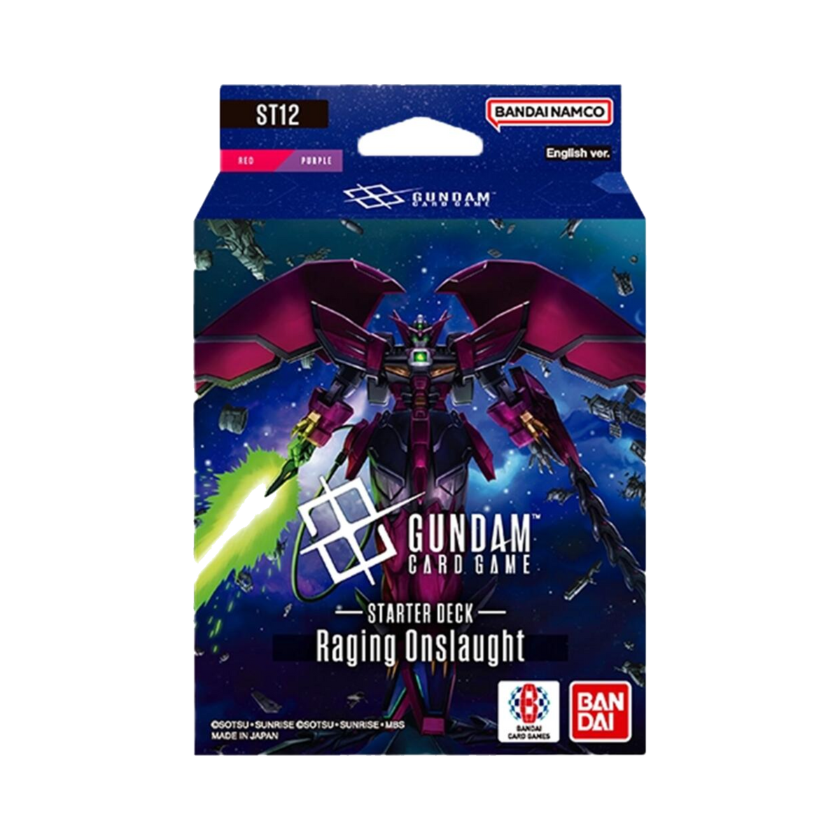 Gundam: Starter Deck 12 - Raging Onslaught