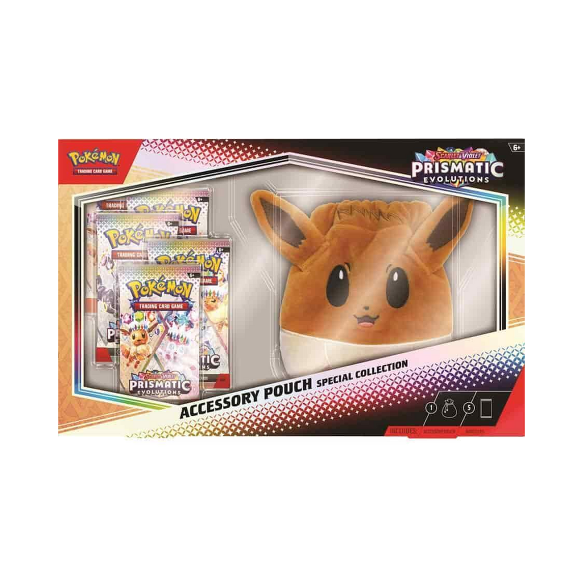 Pokemon: Prismatic Evolutions Accessory Pouch Special Collection