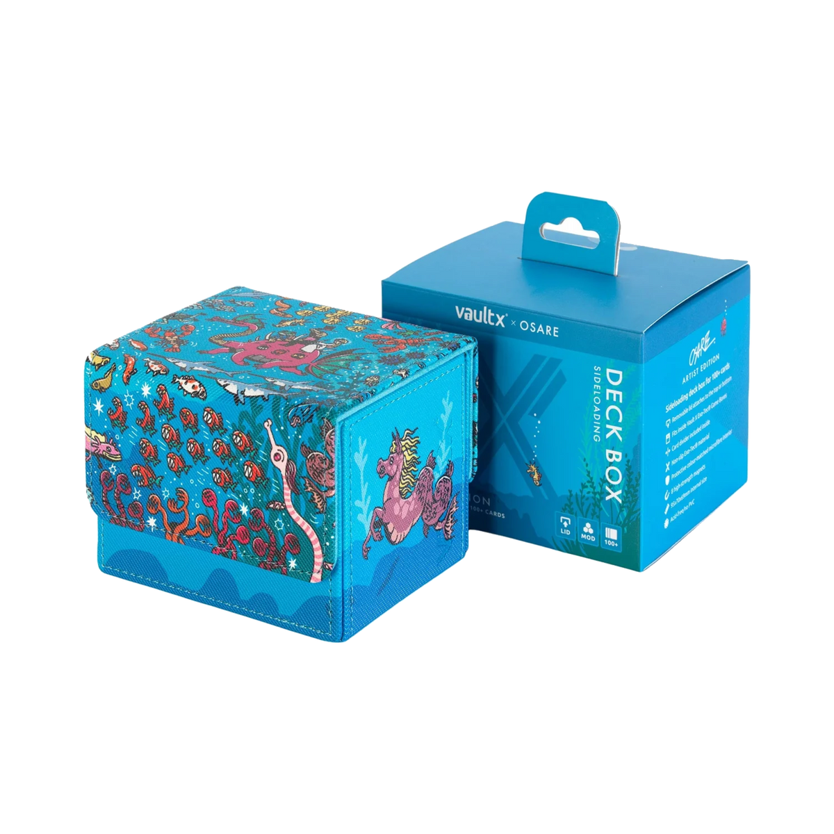 Vault X: Artist Edition Osare Exo-Tec Sideloading Deck Box 100+