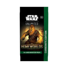 Star Wars Unlimited: Homeworlds Carbonite Booster