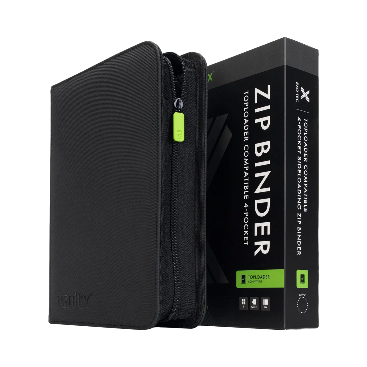 Vault X: Toploader Compatible Zip Binder