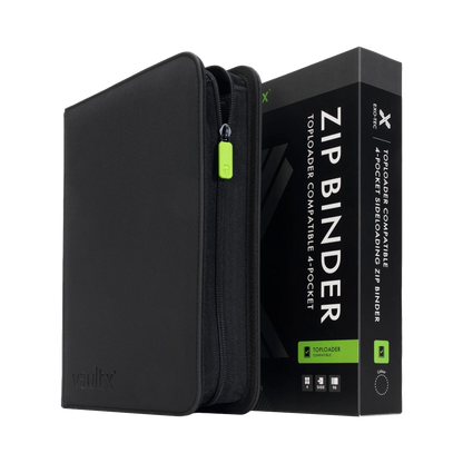 Vault X: Toploader Compatible Zip Binder