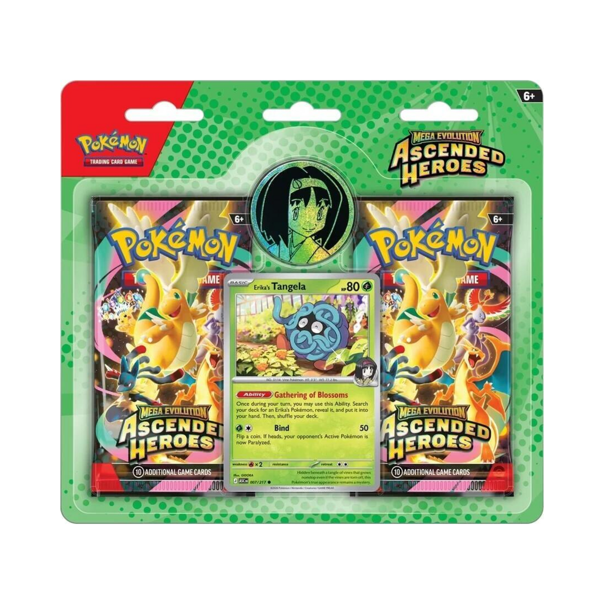 Pokemon: Ascended Heroes 2-Pack Blister