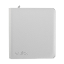Vault X: Exo-Tec Zip Binder [12 Pocket] White Edition